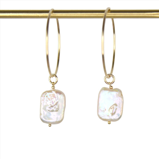 Keshi Pearl Earrings