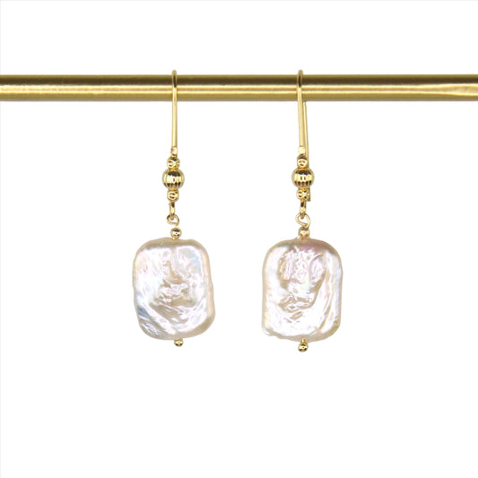 Keshi Pearl Earrings