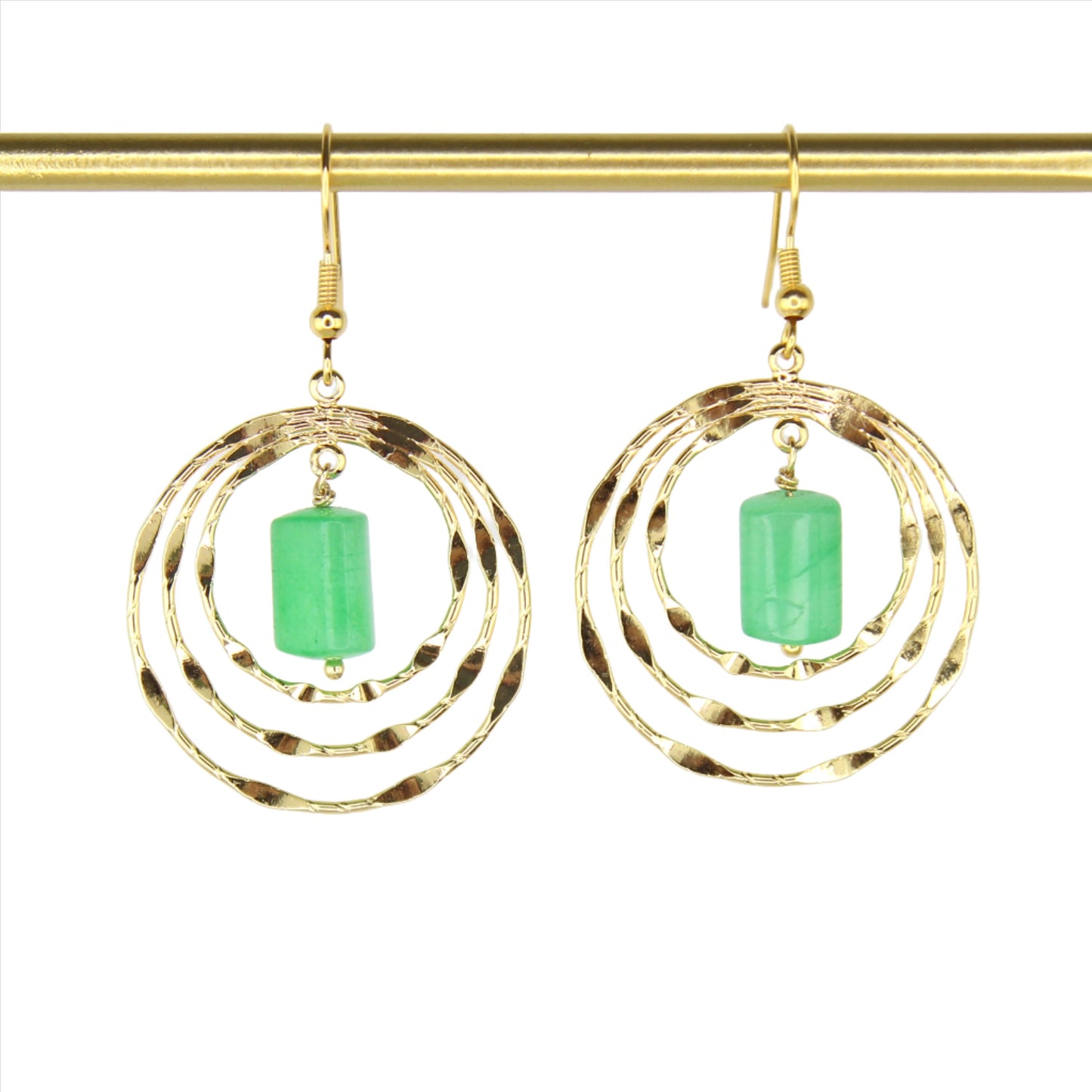 Green Aventurine Earrings