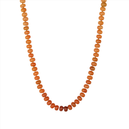 Orange Aventurine Ombre Necklace