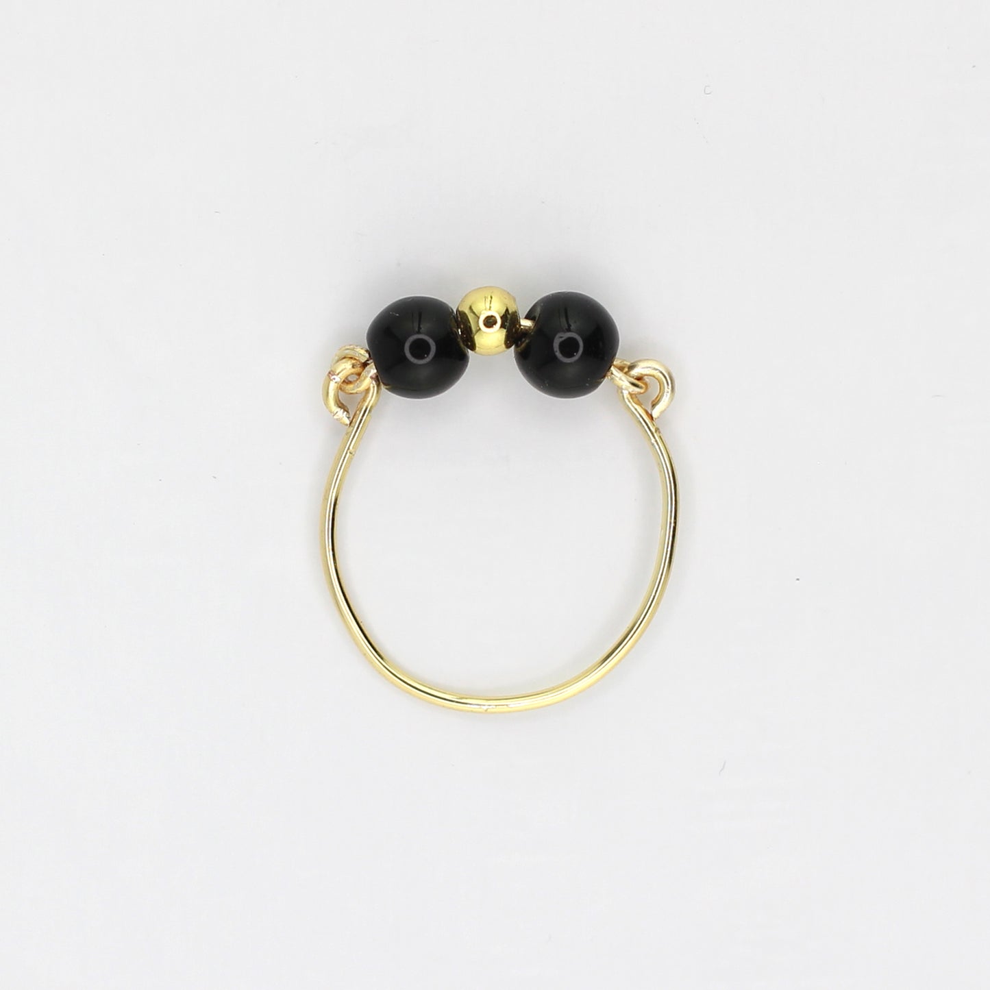 Black Onyx Stone Ring