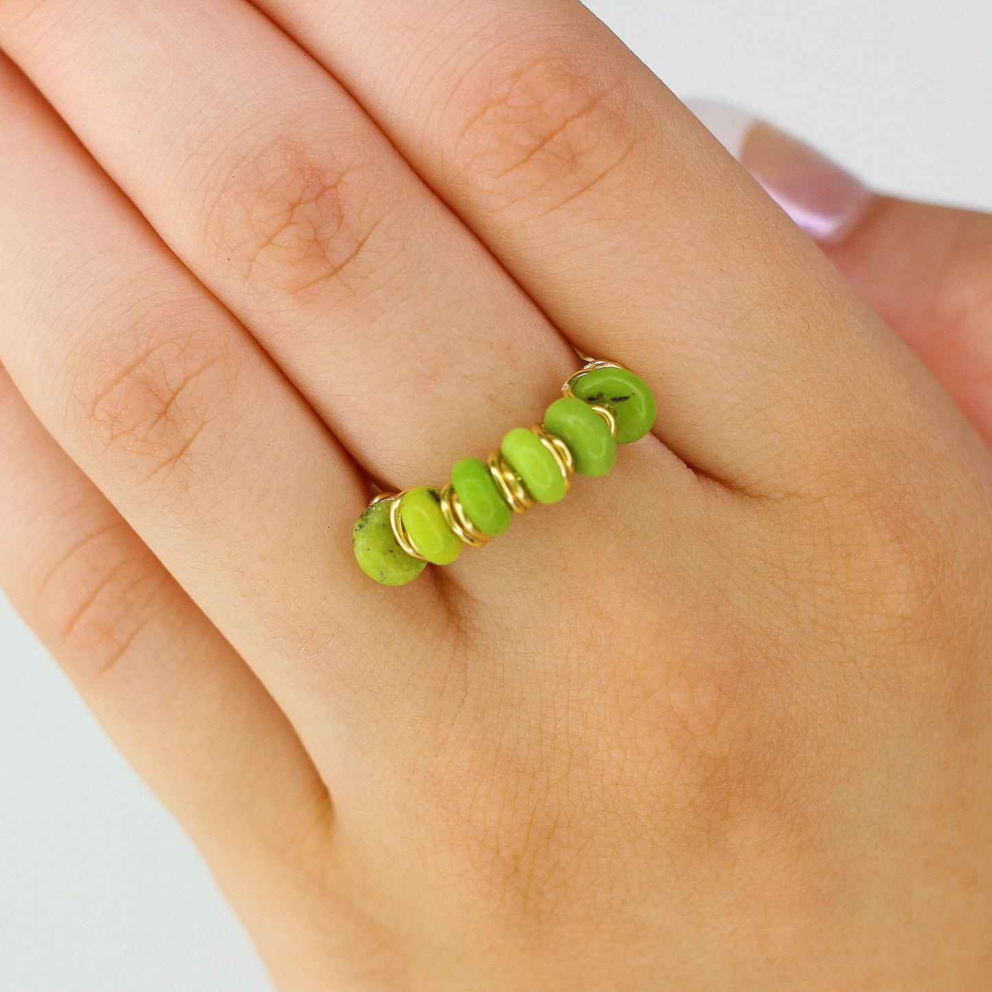 Serpentinite Stackable Ring