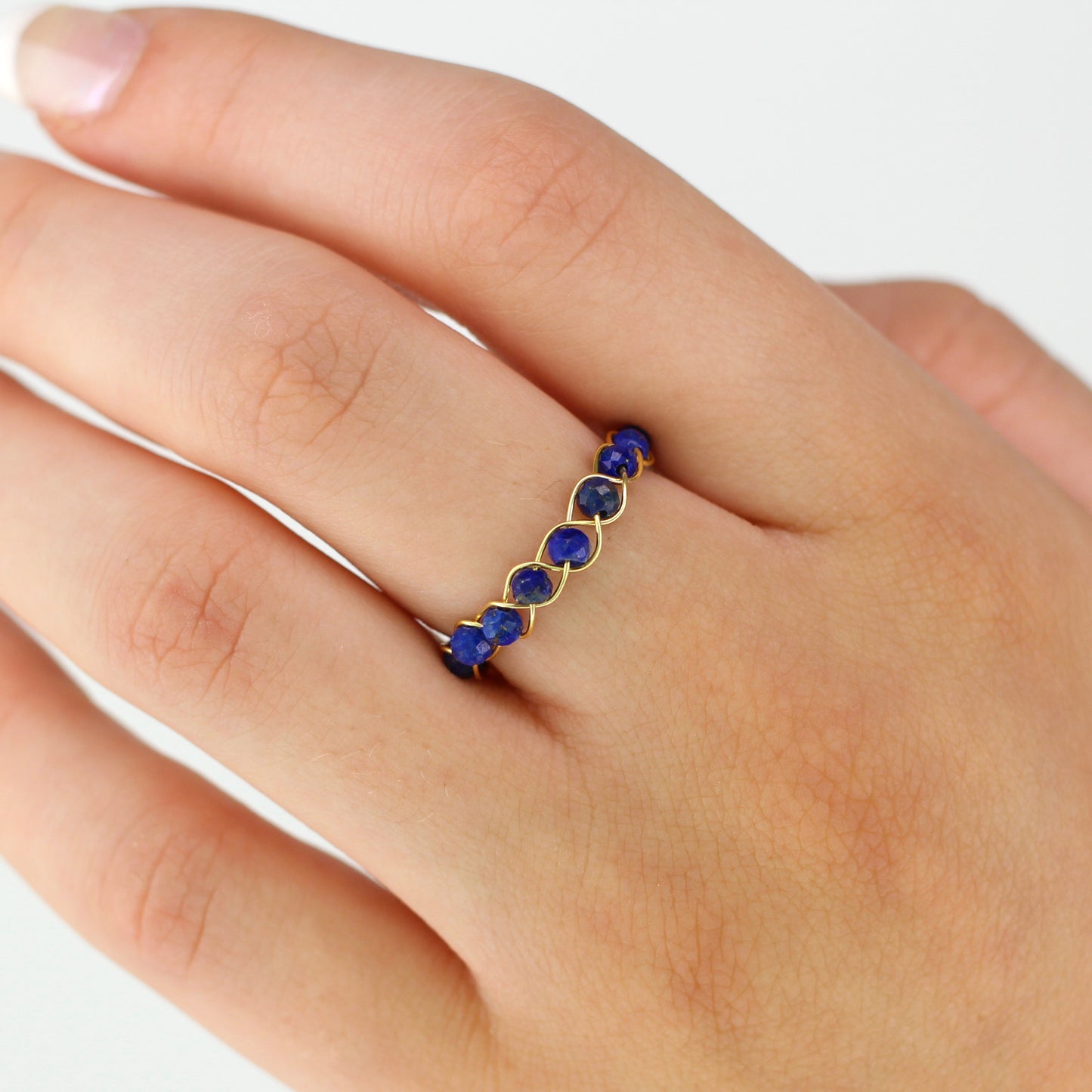 Lapis Lazuli Multi Stone Ring