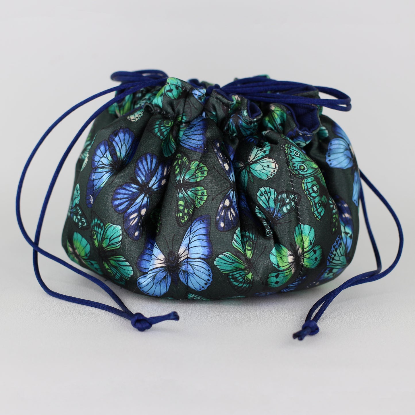 Travel Jewelry Pouch - Butterfly print