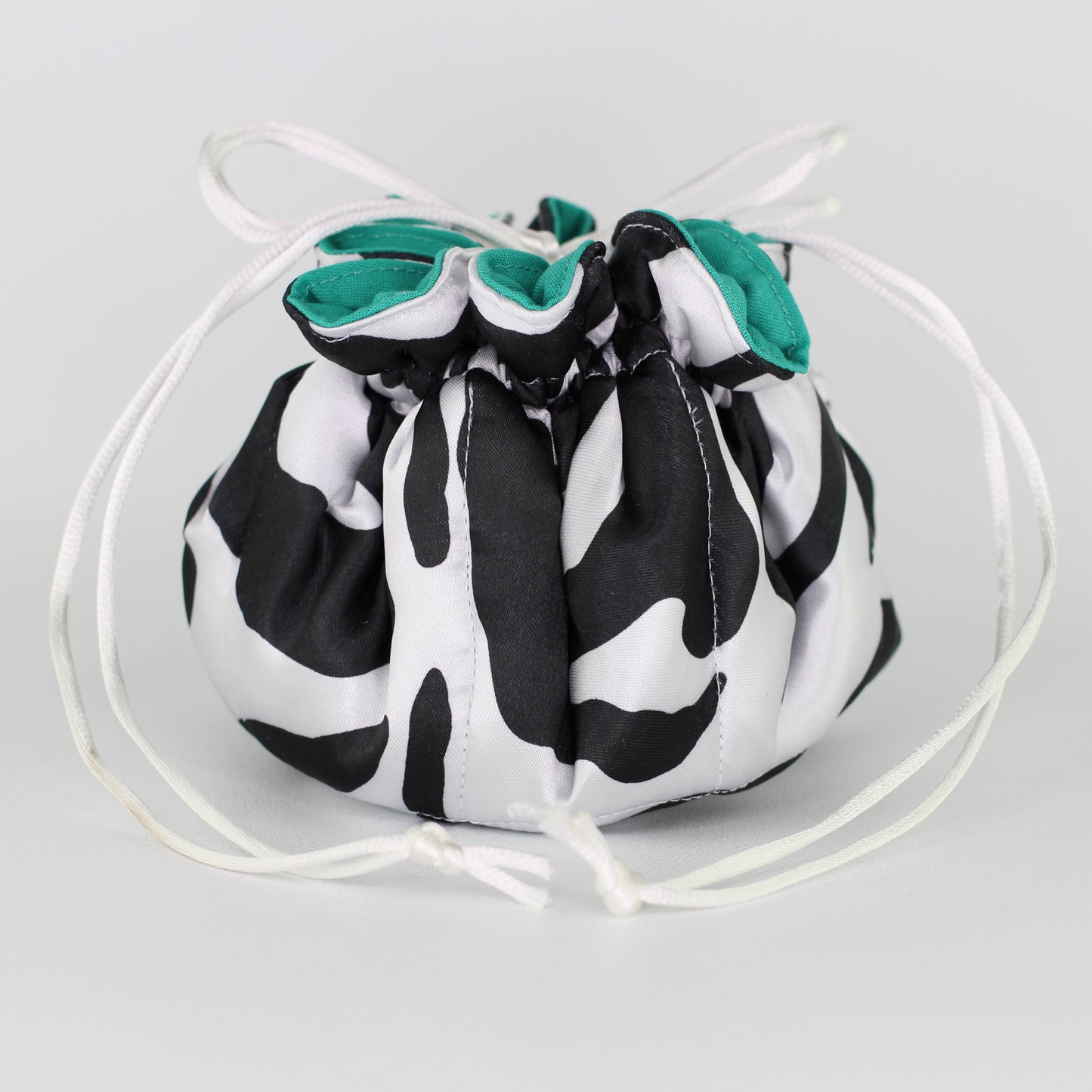 Travel Jewelry Pouch - Zebra print