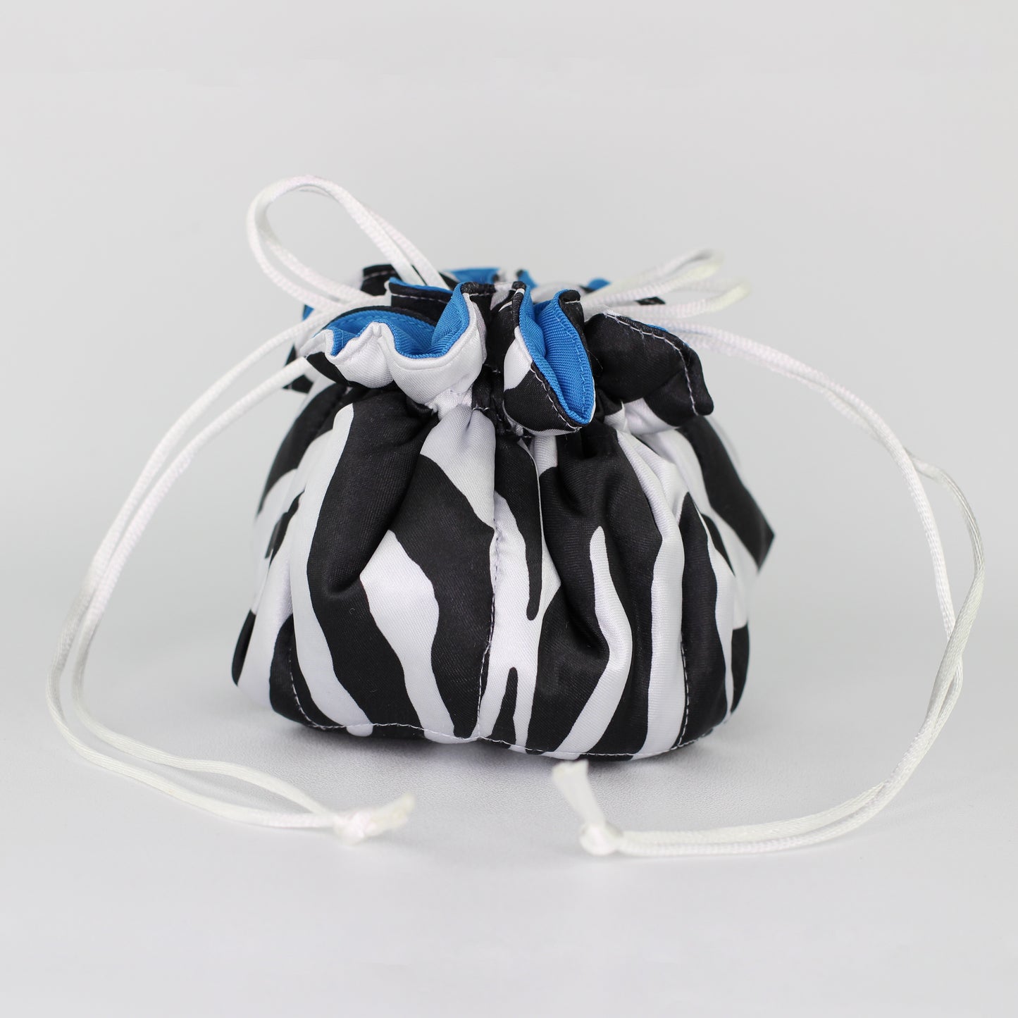 Travel Jewelry Pouch - Zebra print