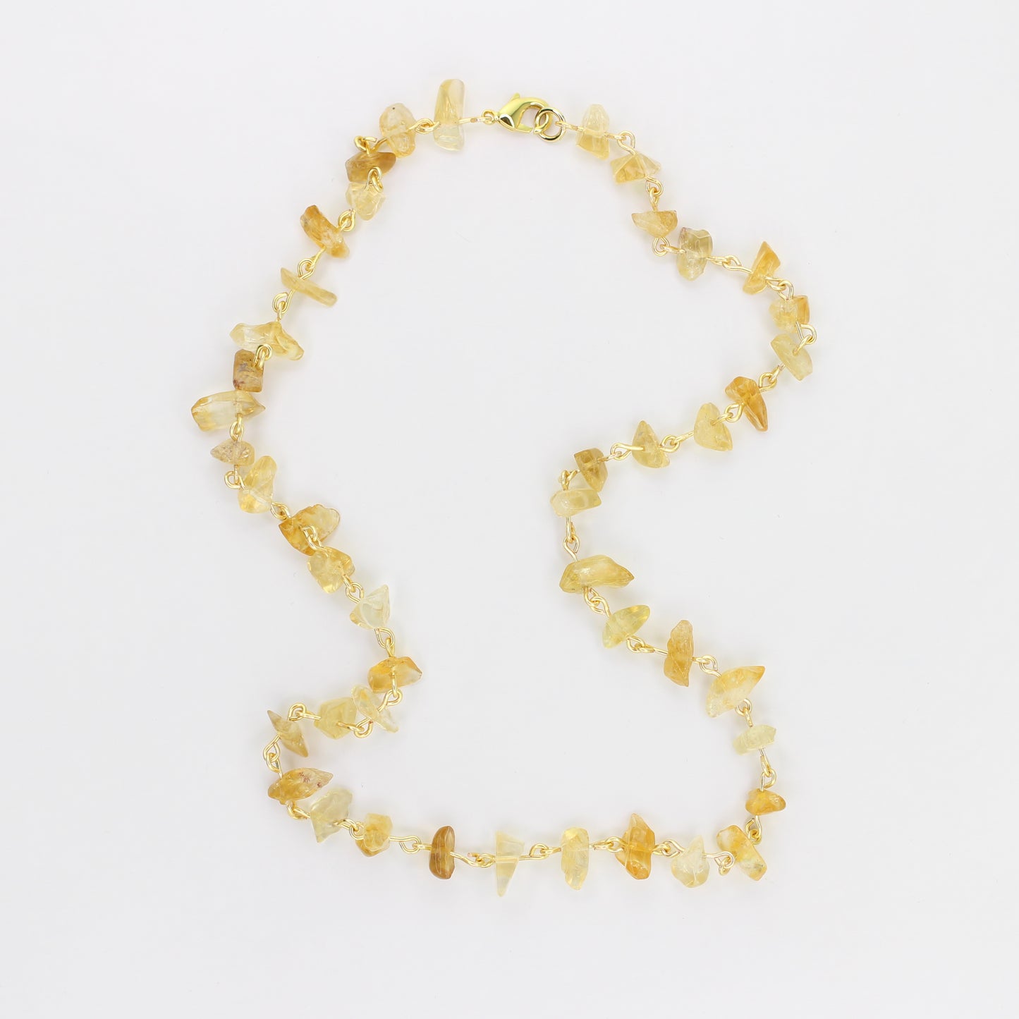 Citrine Chip Necklace