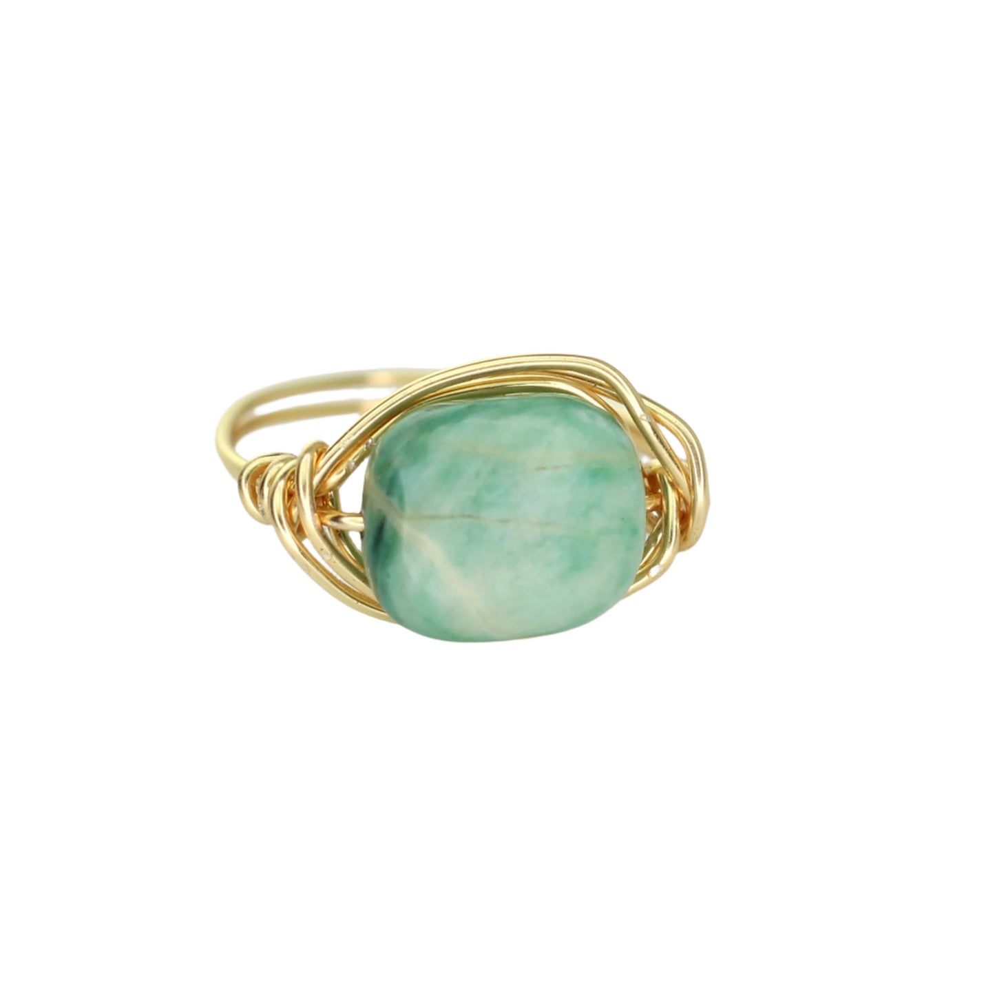 African Turquoise Statement Ring