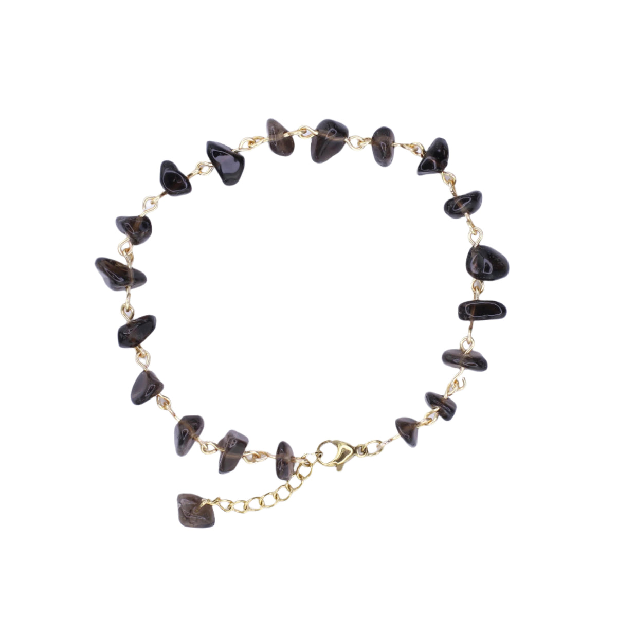 Smoky Quartz Chip Bracelet