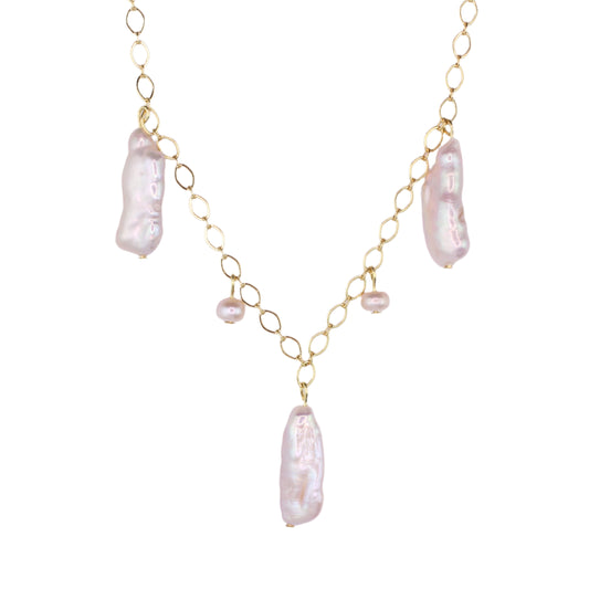 Freshwater Pearl Chain Necklace