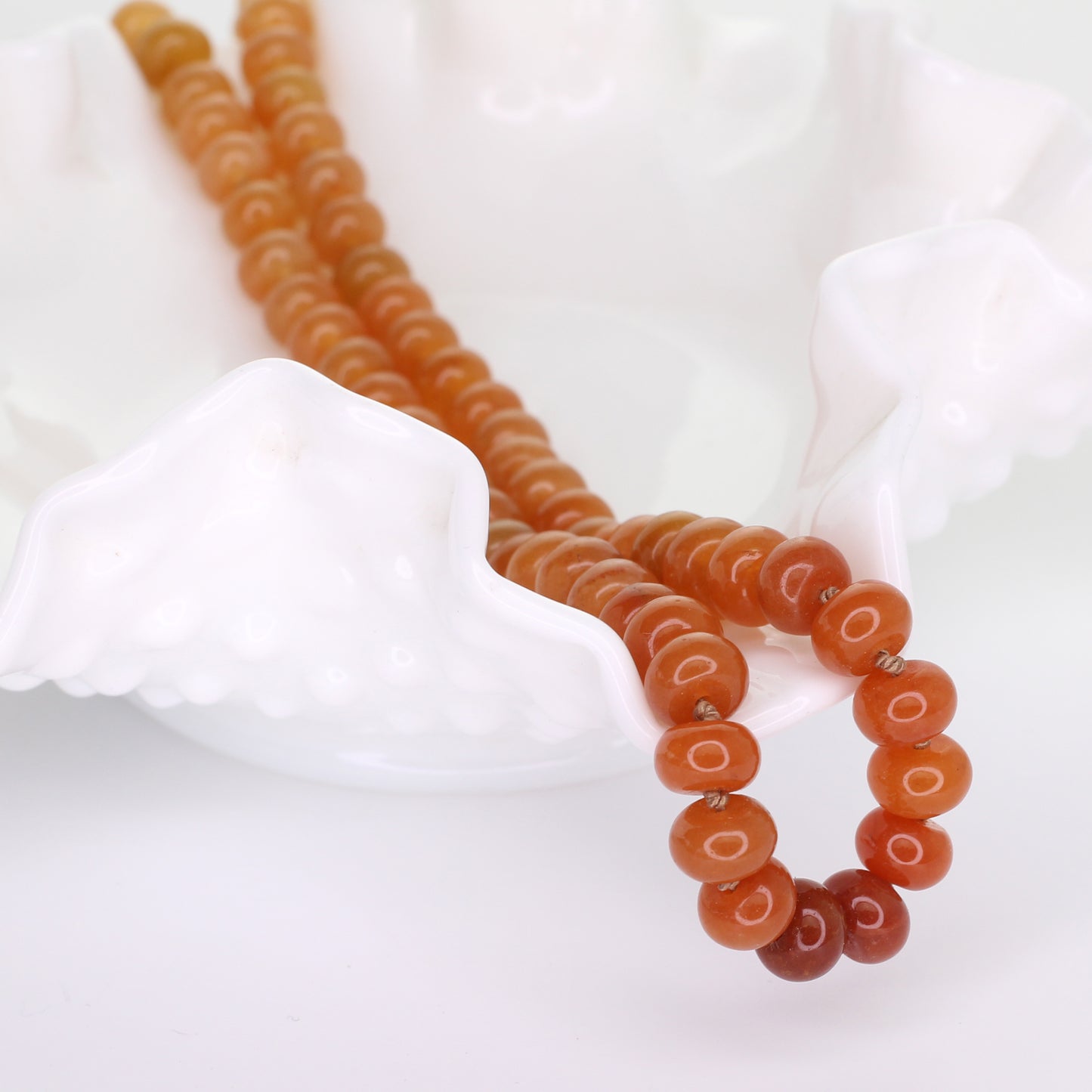 Orange Aventurine Ombre Necklace
