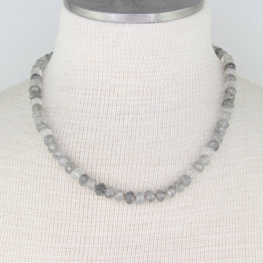 Cloudy Quartz Necklace