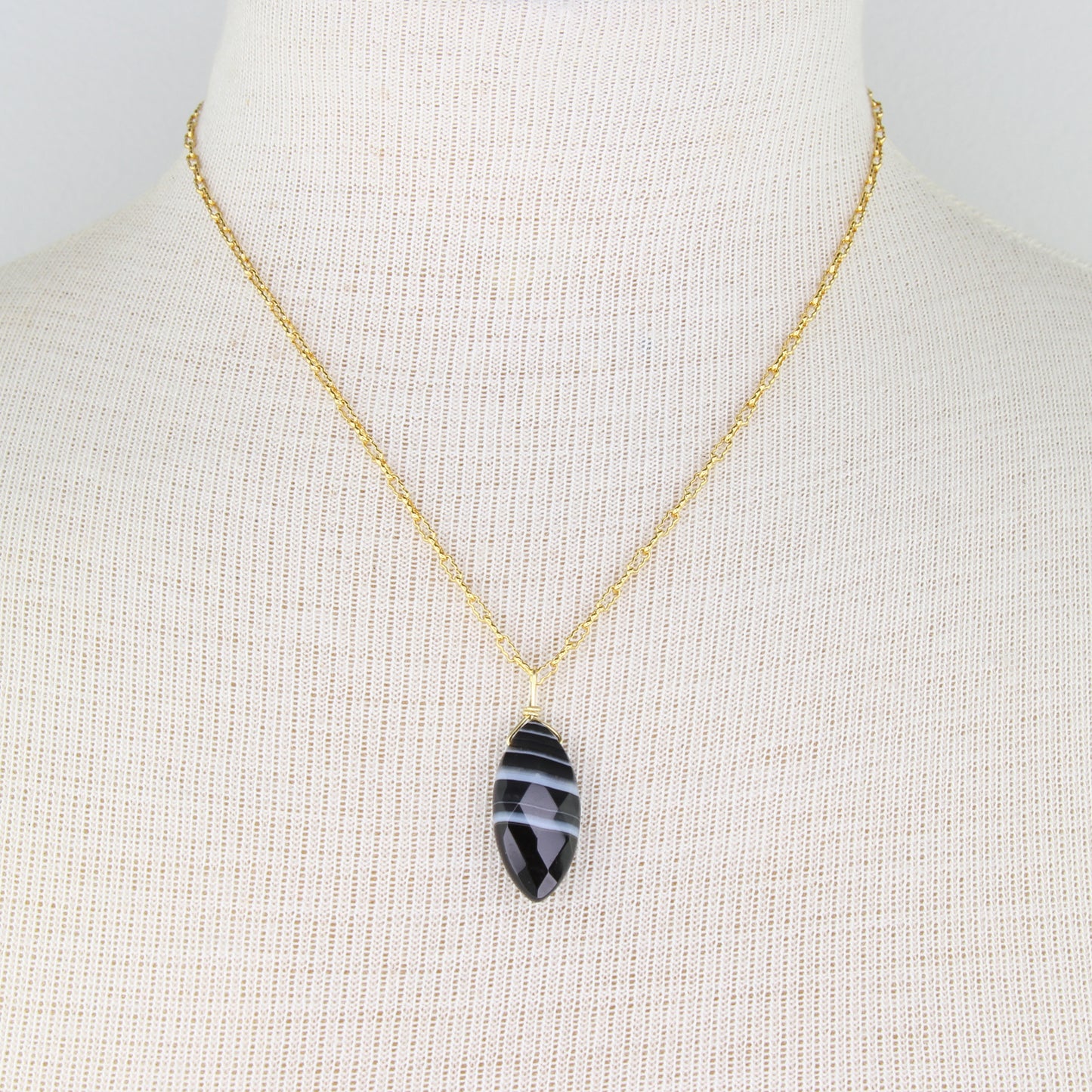 Black Sardonyx Necklace