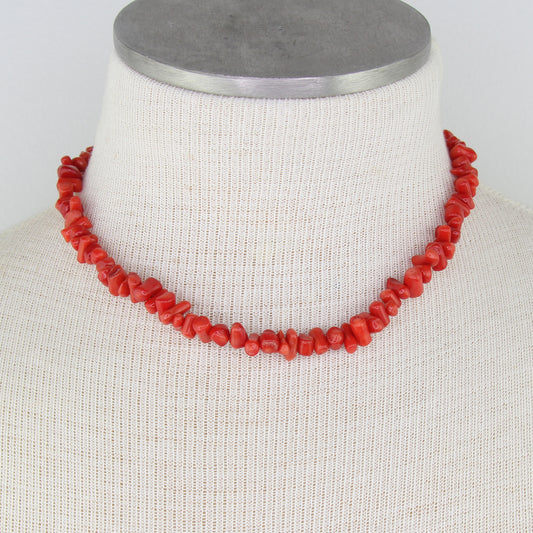 Bamboo Coral Necklace