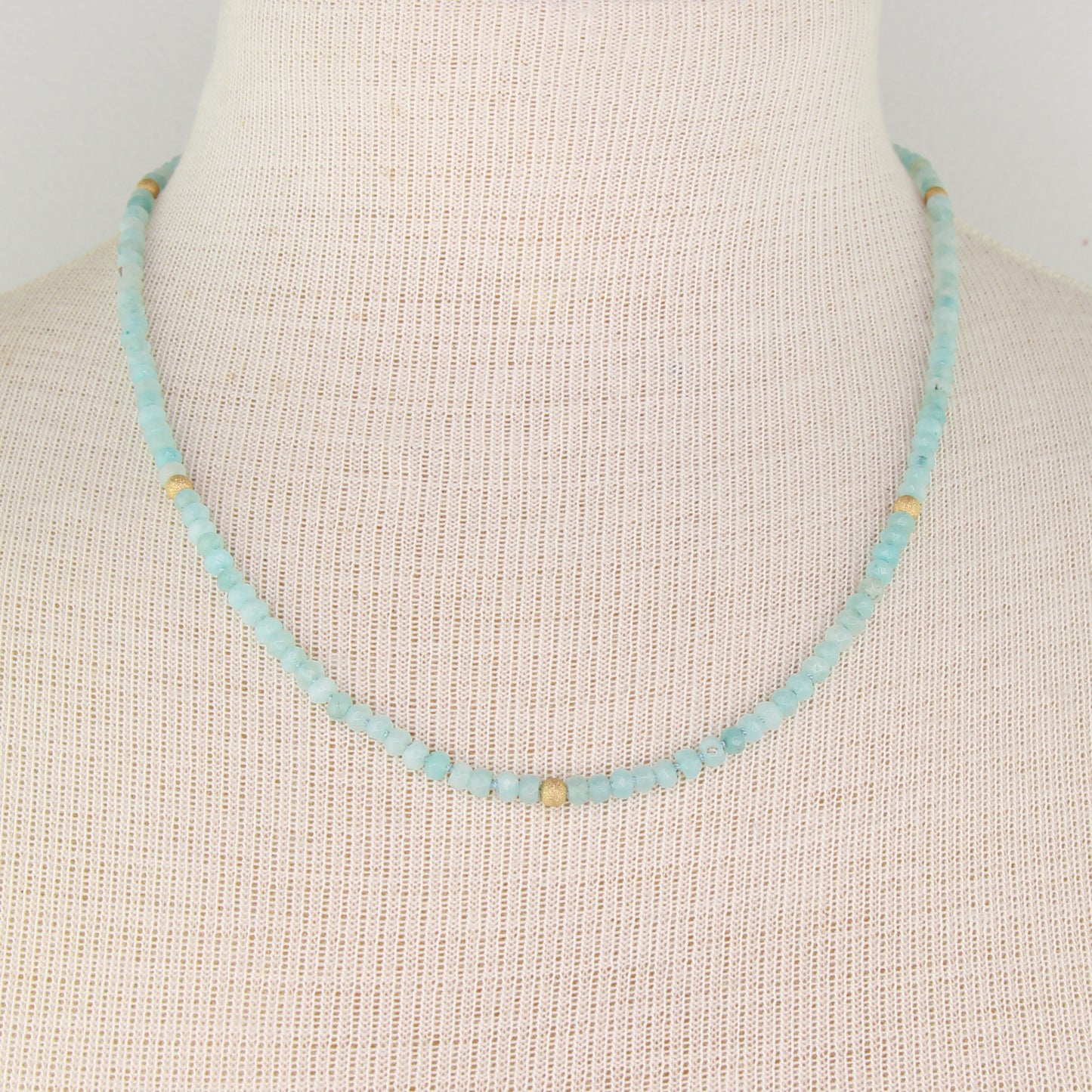 Blue Jade Necklace