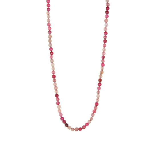 Pink Agate Necklace