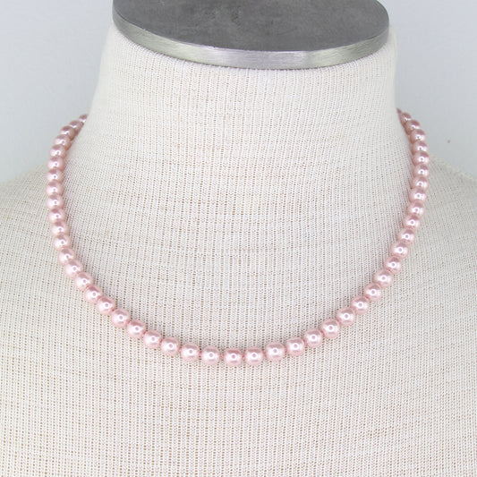 Pale Pink Freshwater Pearl Necklace