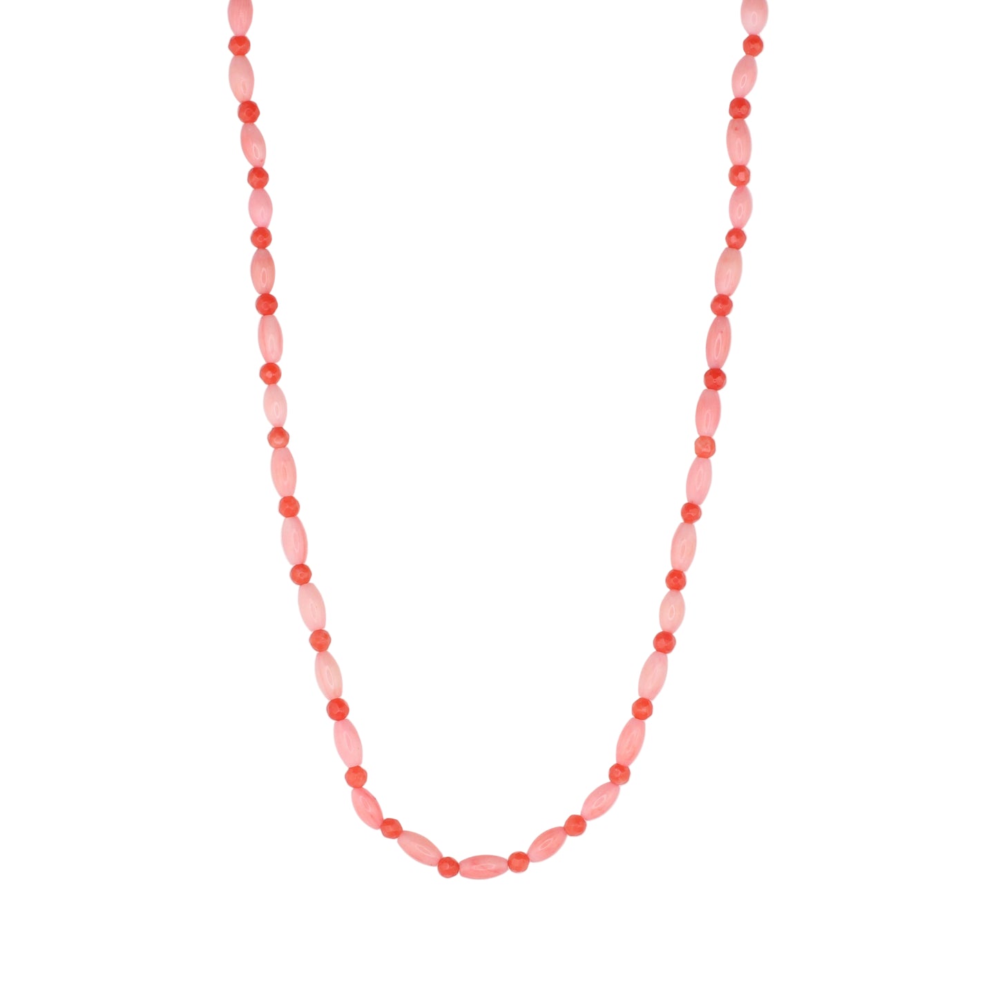 Pink Coral Necklace