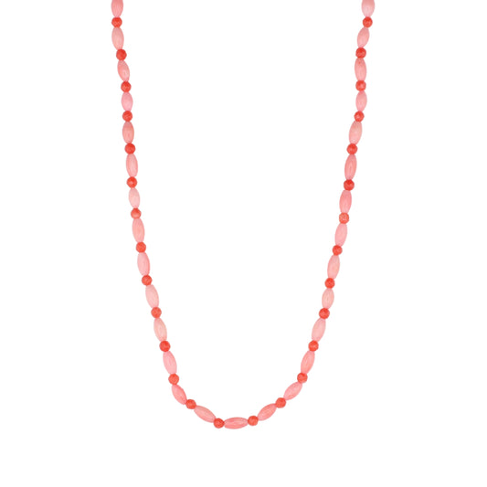 Pink Coral Necklace