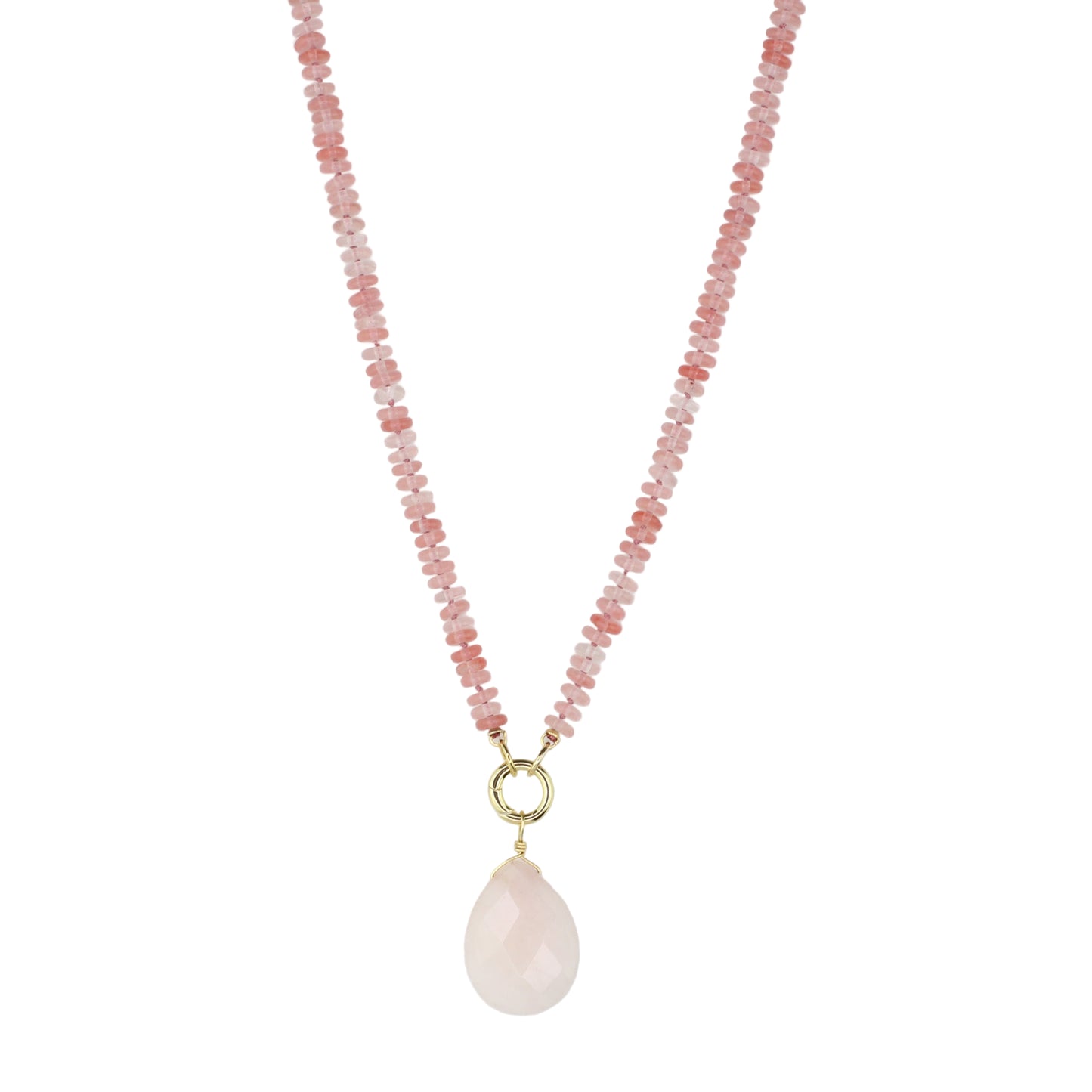 Strawberry Quartz Necklace