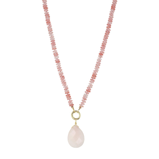 Strawberry Quartz Necklace