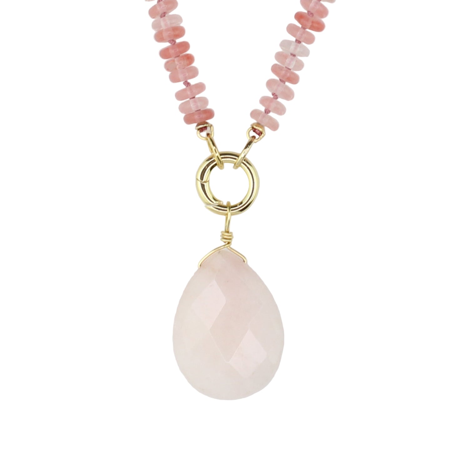 Strawberry Quartz Necklace
