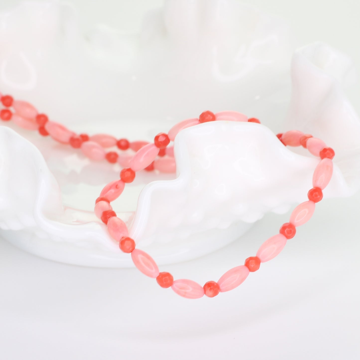 Pink Coral Necklace