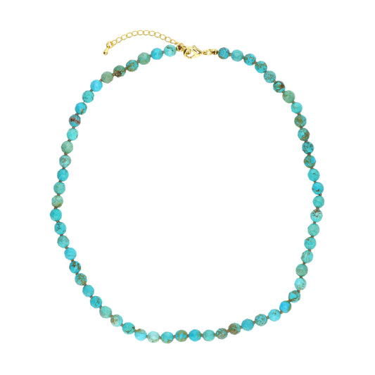 Chrysocolla Necklace - Round