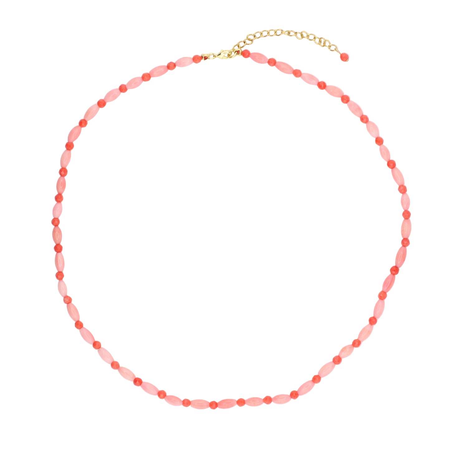 Pink Coral Necklace