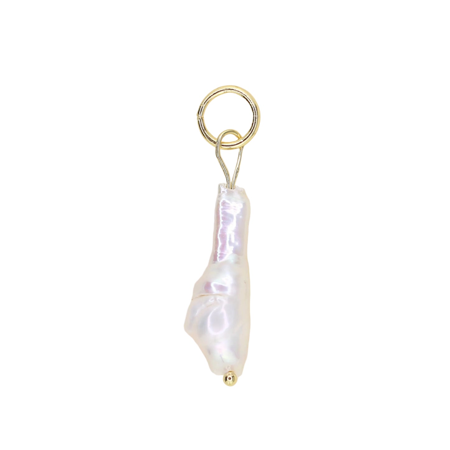 Biwa Pearl Charm