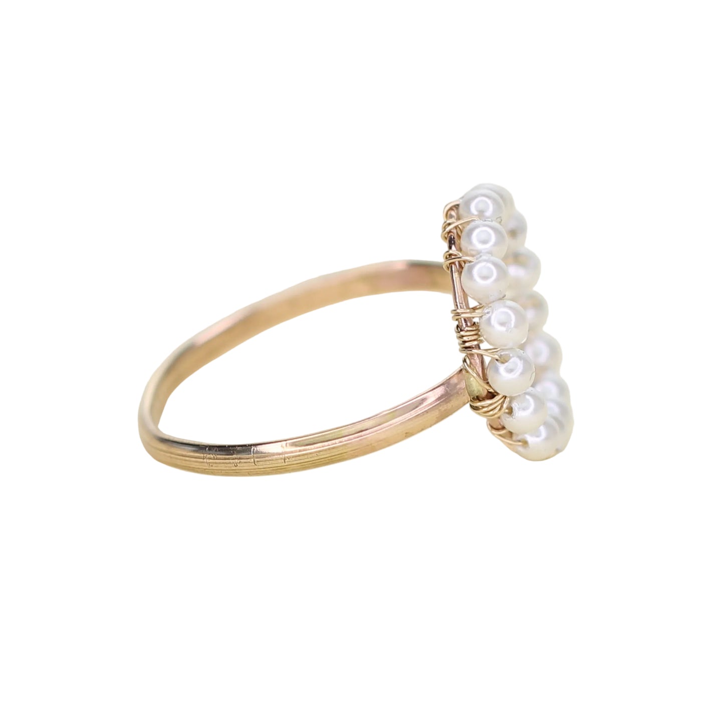 South Sea Pearl Circle Ring
