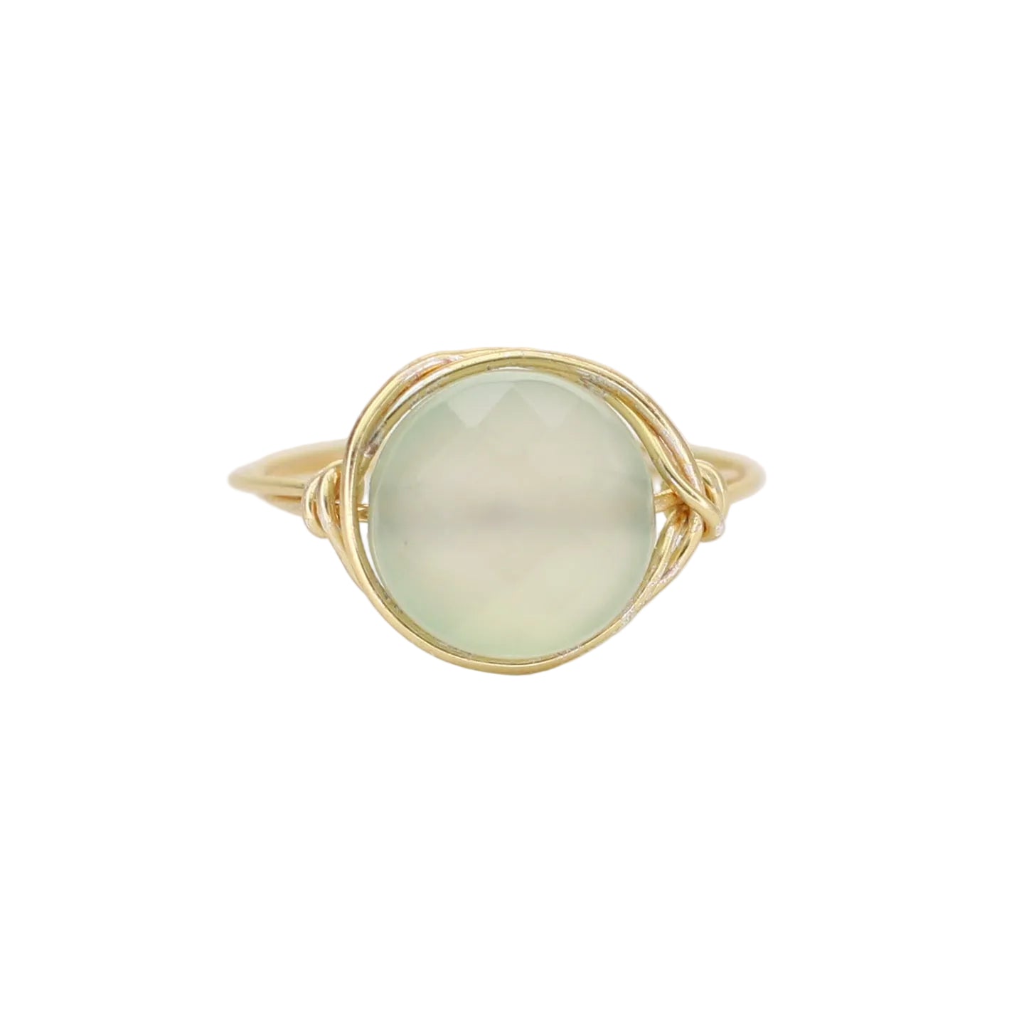 Green Agate Ring