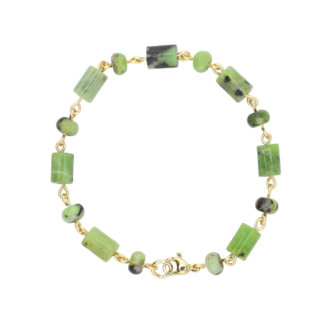 Serpentinite Link Bracelet