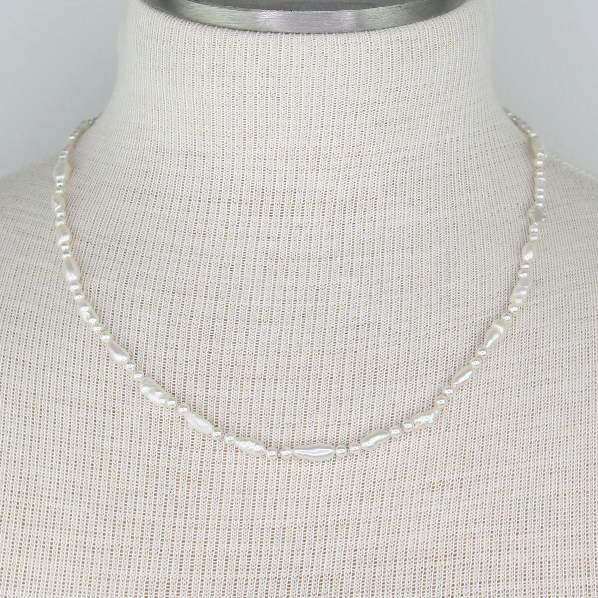 Freshwater and South Sea Shell Pearl Necklace