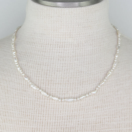 Freshwater and South Sea Shell Pearl Necklace
