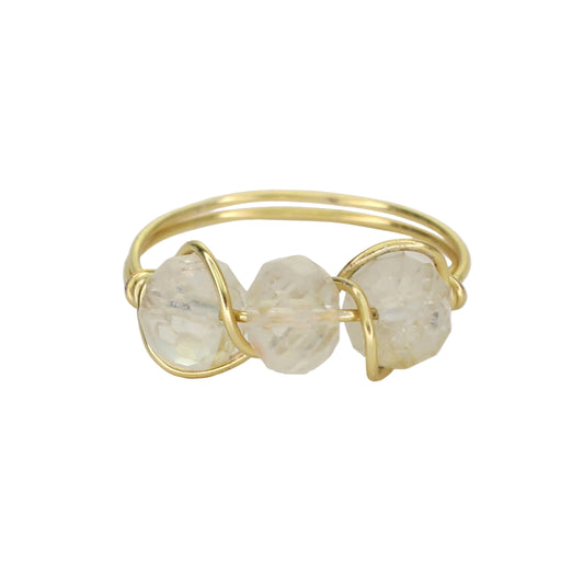 Citrine Ring - Pale
