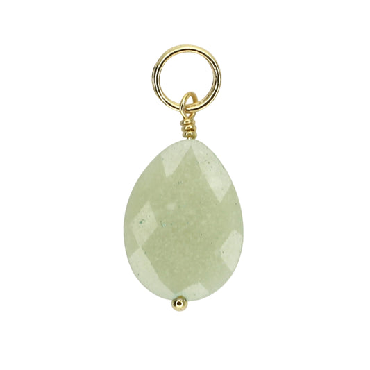 Flower Amazonite Charm