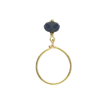 Blue Aventurine Charm Ring