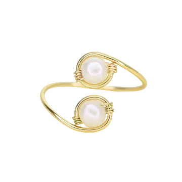 Freshwater Pearl Adjustable Ring