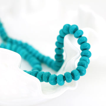Turquoise Necklace with Oval Pendant