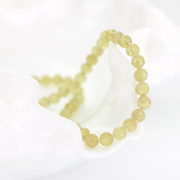 Yellow Apatite Necklace with Lemon Quartz Pendant