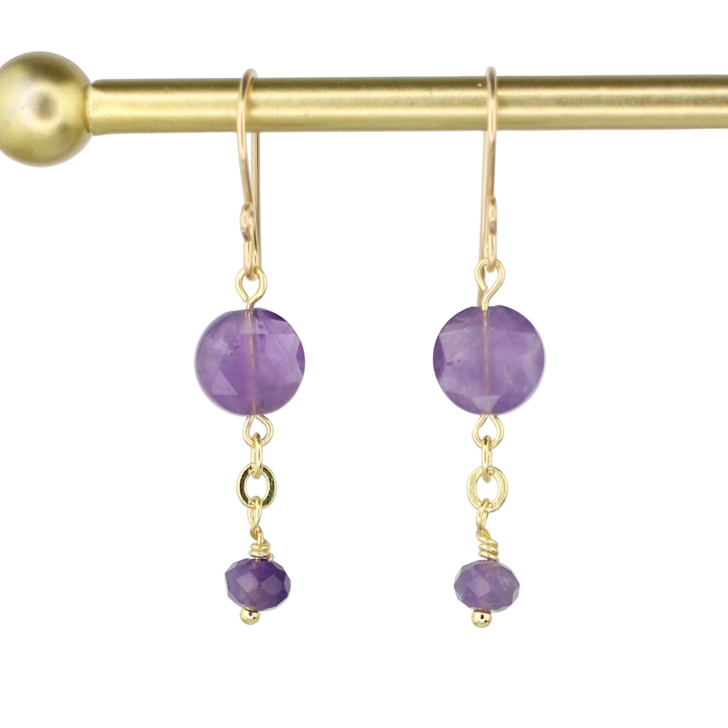 Amethyst Dangle Earrings