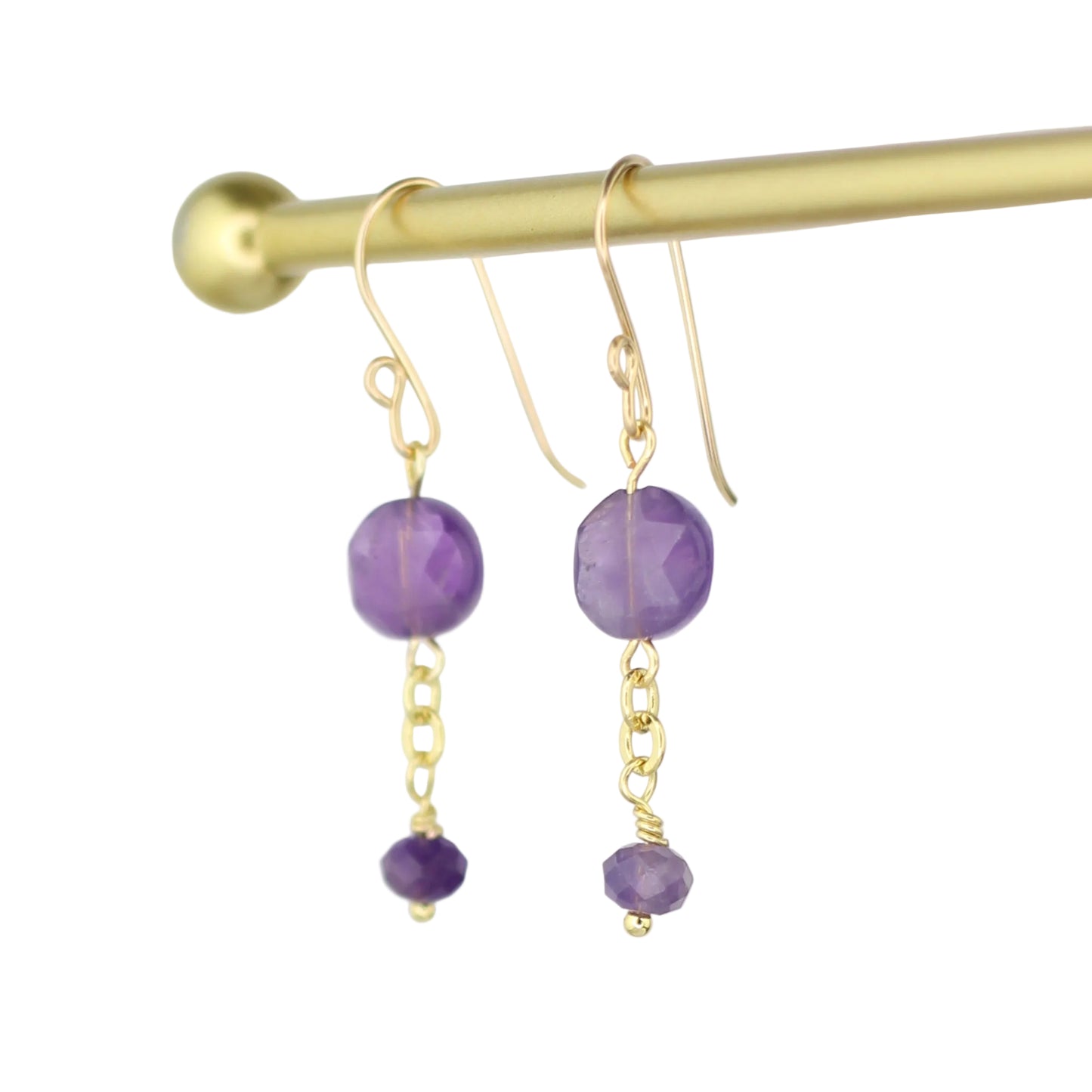 Amethyst Dangle Earrings