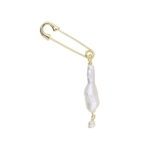 Freshwater Biwa Pearl Pin