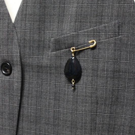 Black Onyx Pin