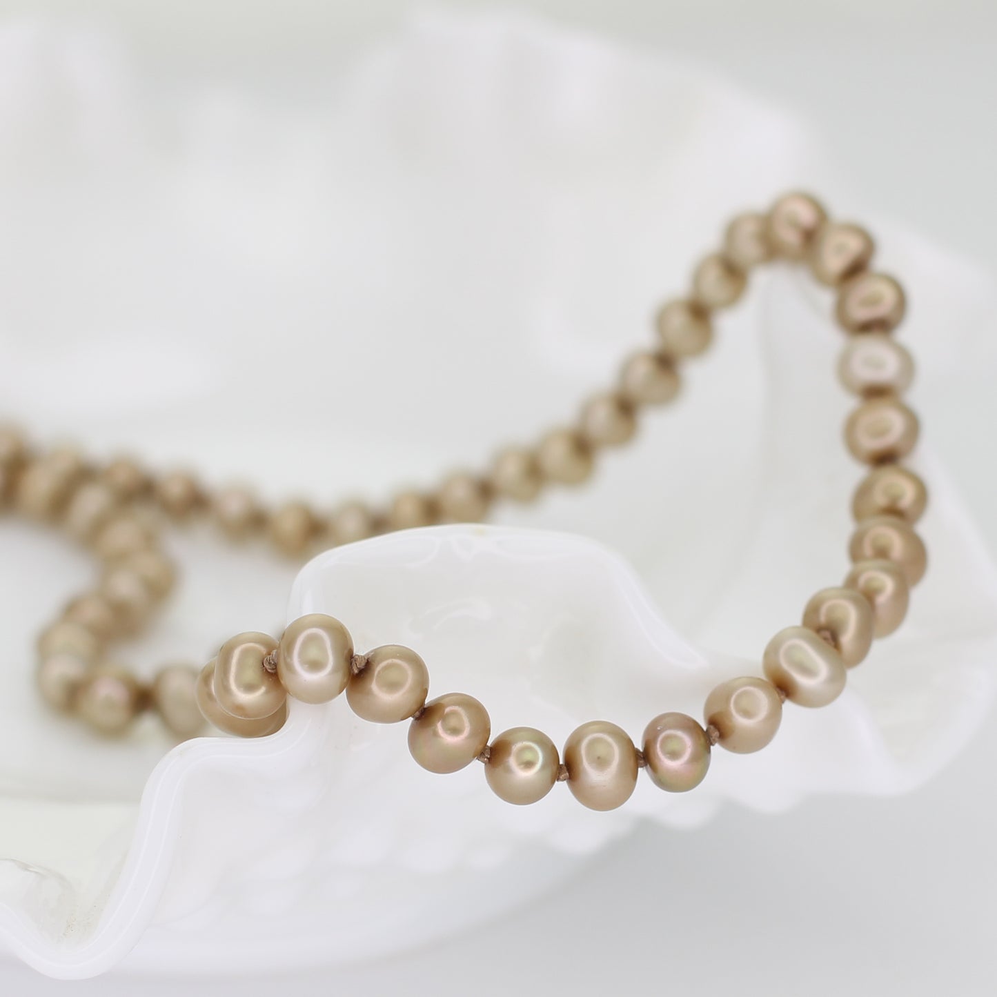 Freshwater Pearl and Moonstone Necklace