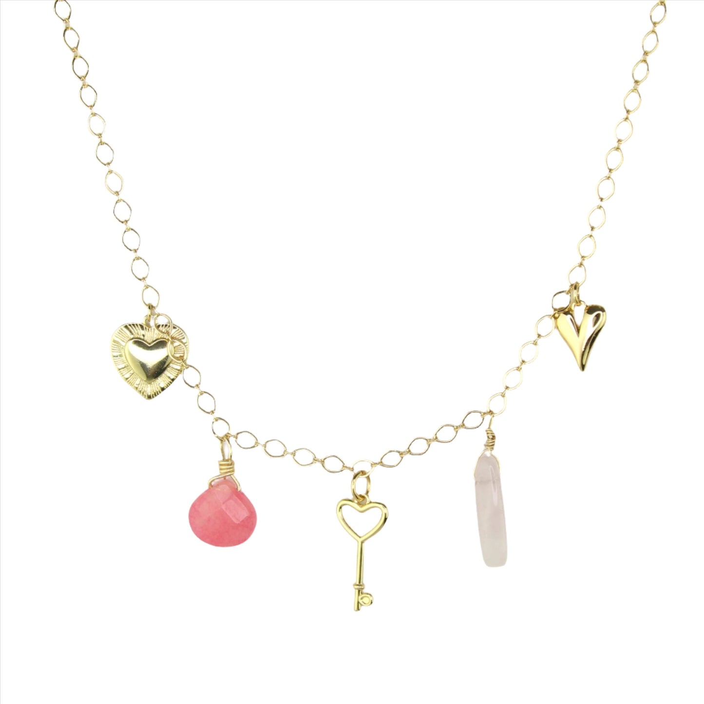 Charm Necklace - Love