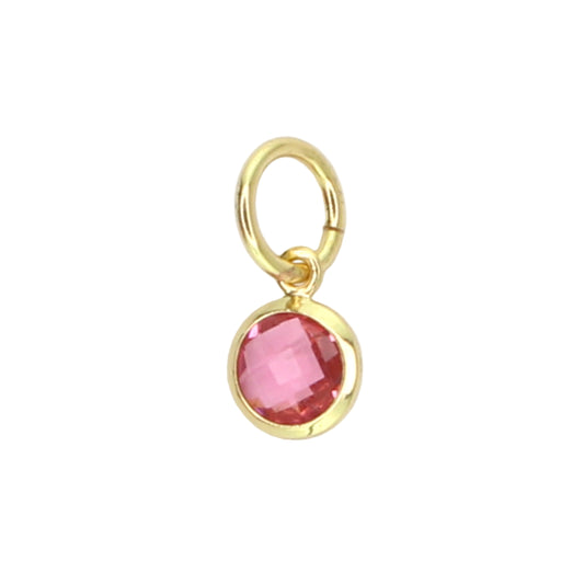 Birthstone Charm - October