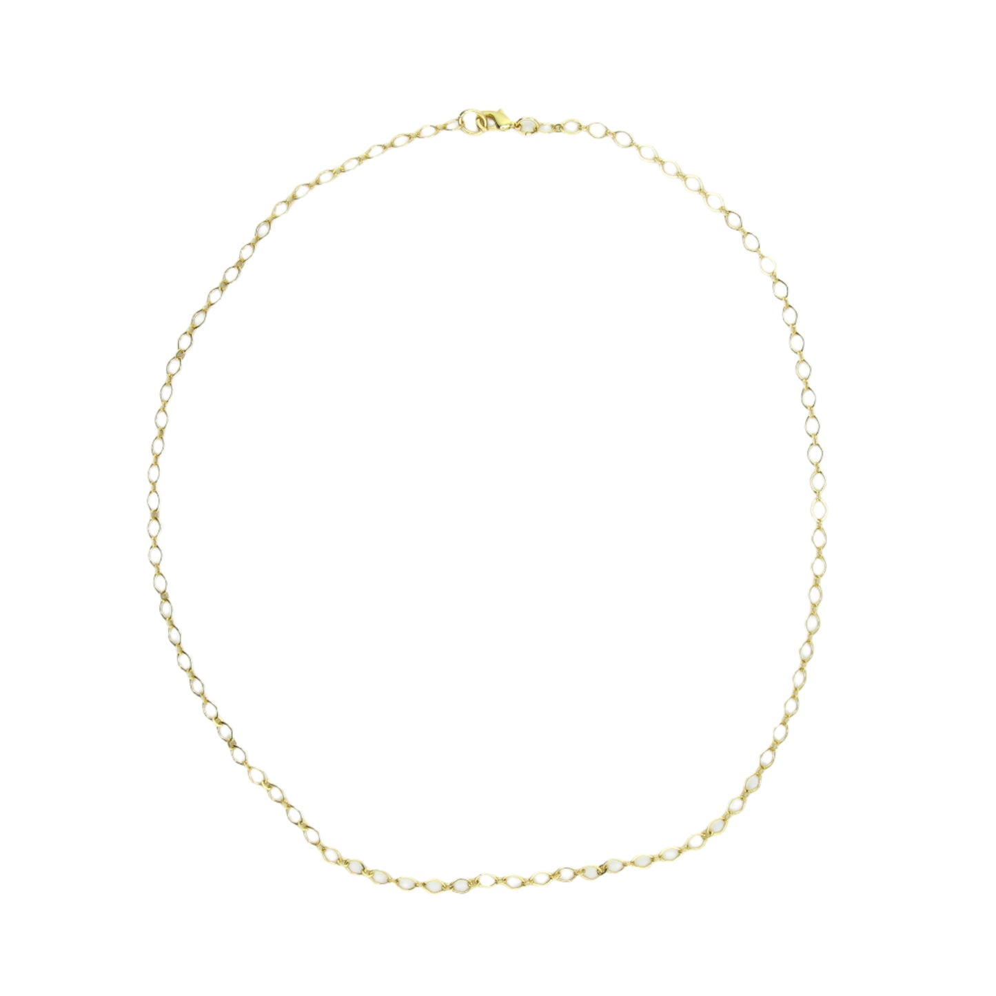 Oval Link Chain Necklace