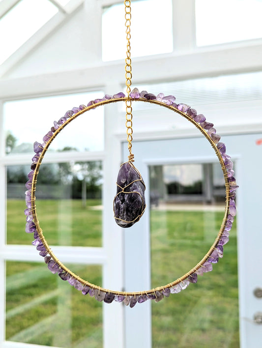 Amethyst Suncatcher